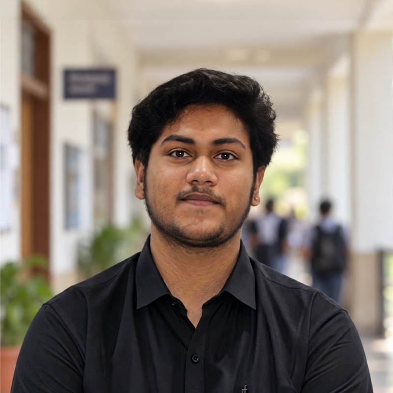 Arijit Adhikari, B.Sc.(Hons) Forensic Science student at KRMU