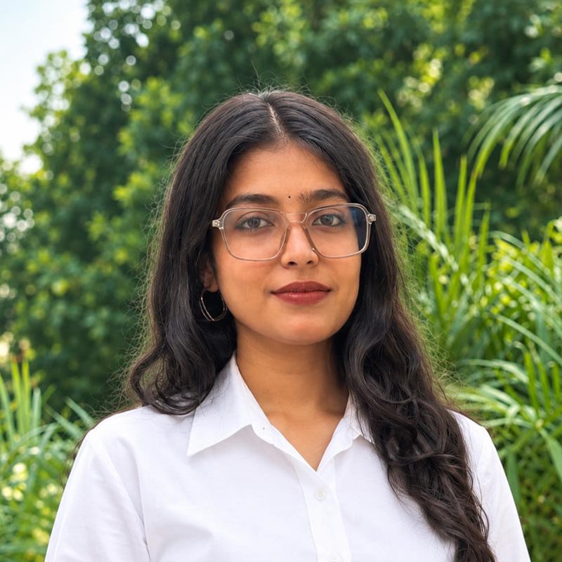 Tanvee Vashisht, B.Sc.(Hons) Forensic Science student at KRMU
