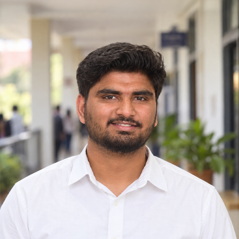Vivek Kumar, B.Sc (Honours) Chemistry student at KRMU