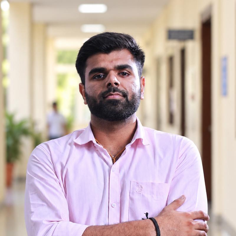 Dushyant, B.Sc. (Hons.) Agriculture student at KRMU SOAS