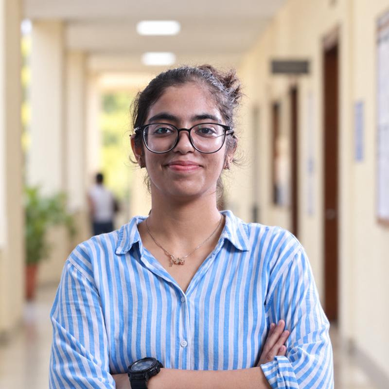 Jahanvi Arora, B.Sc. (Hons.) Agriculture student at KRMU SOAS