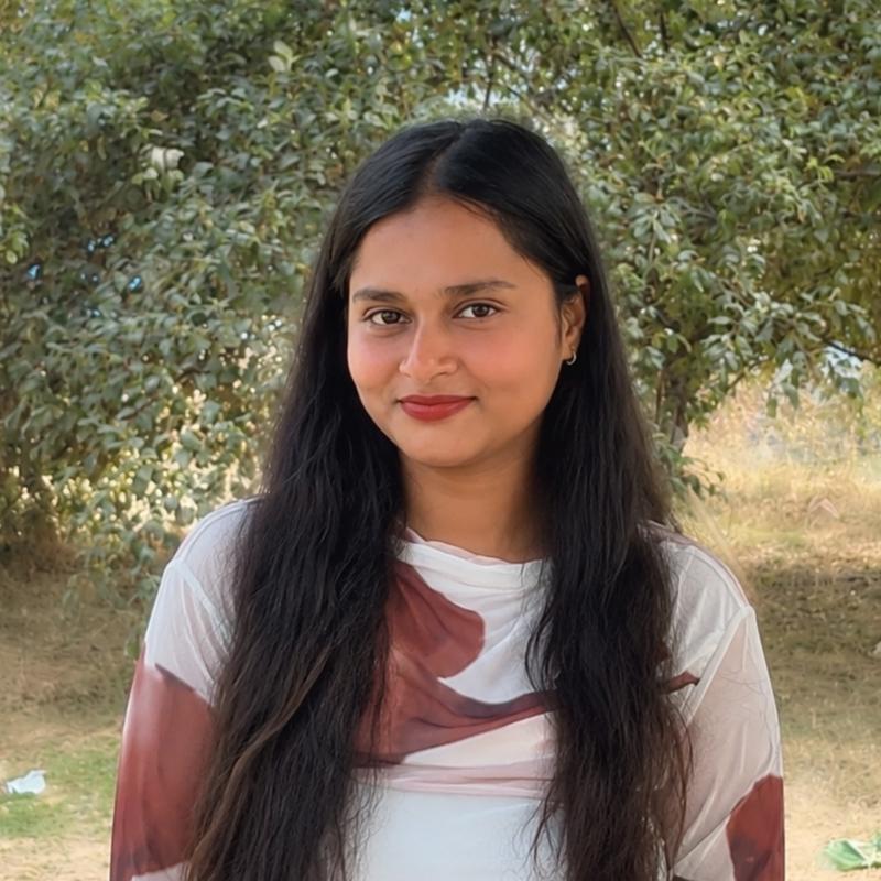 Shakshi, B.Sc. (Hons.) Agriculture alumna at KRMU SOAS