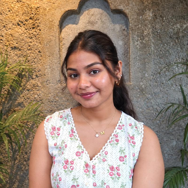 Mahalakshmi, B.A. (Hons.) Political Science student at KRMU SOLA