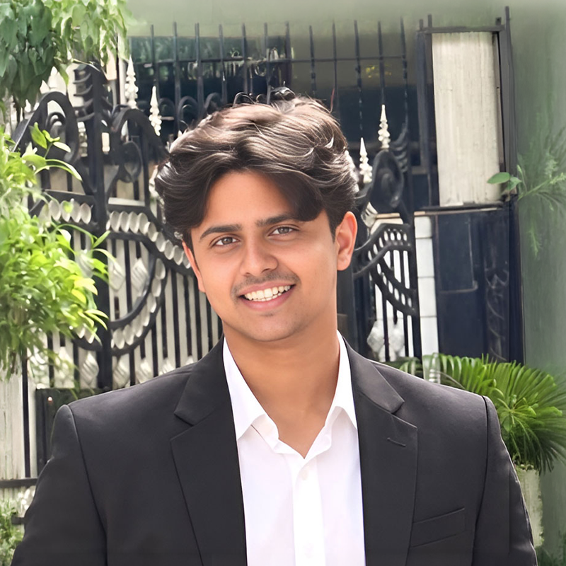 Garvit, BBA MBA Integrated student at KRMU SOMC