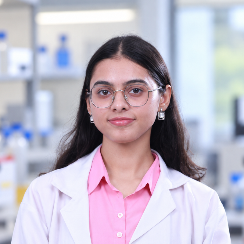 Saanvi, BPT student at KRMU SPRS