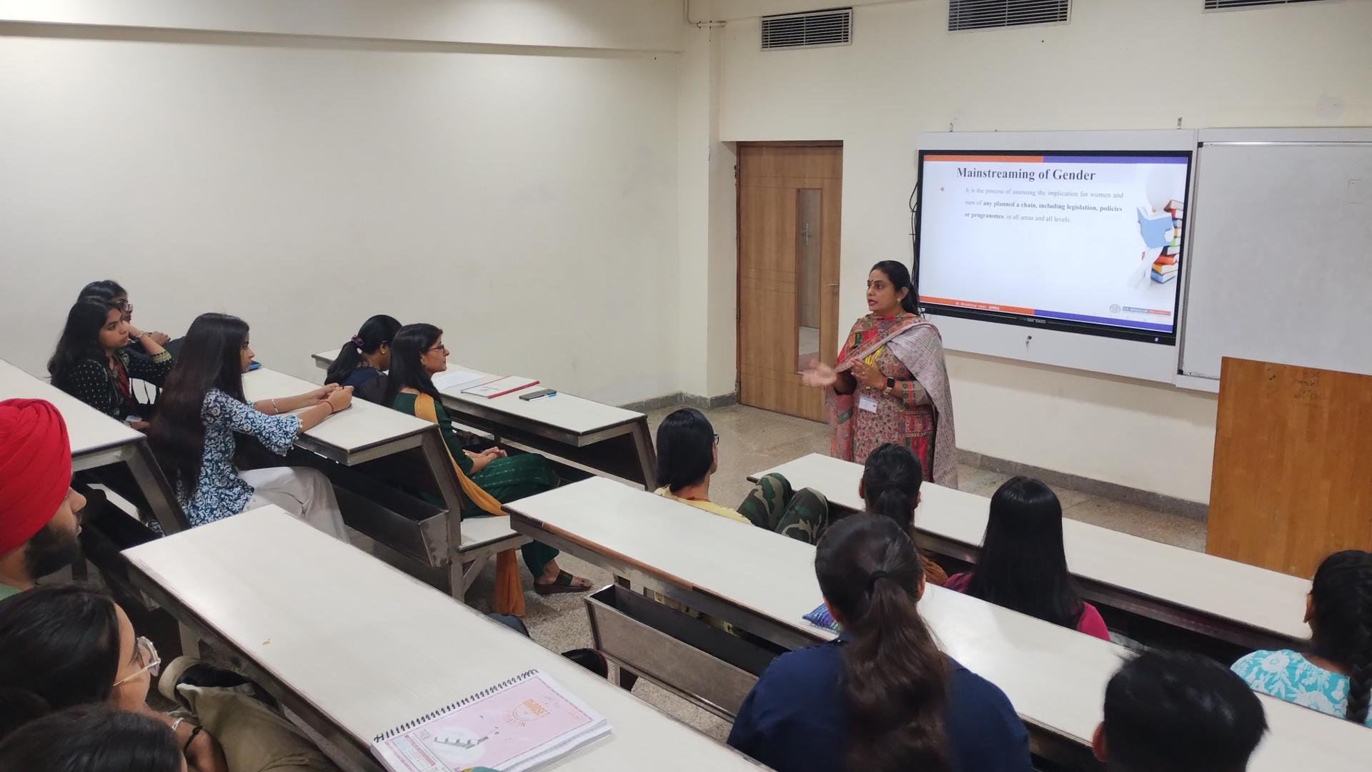Expert Session on Gender Sensitization and Empowerment