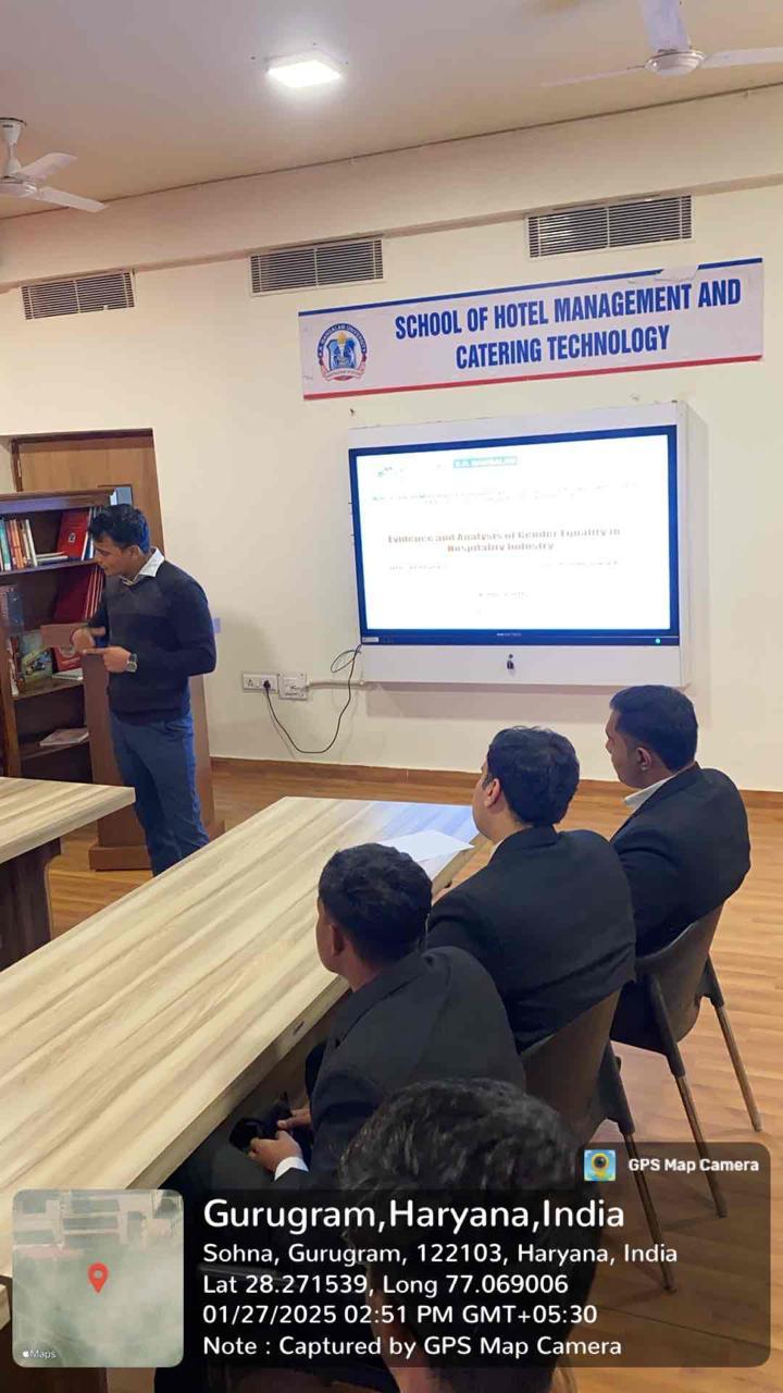 Presentation by Students on Evidence of Gender Equality