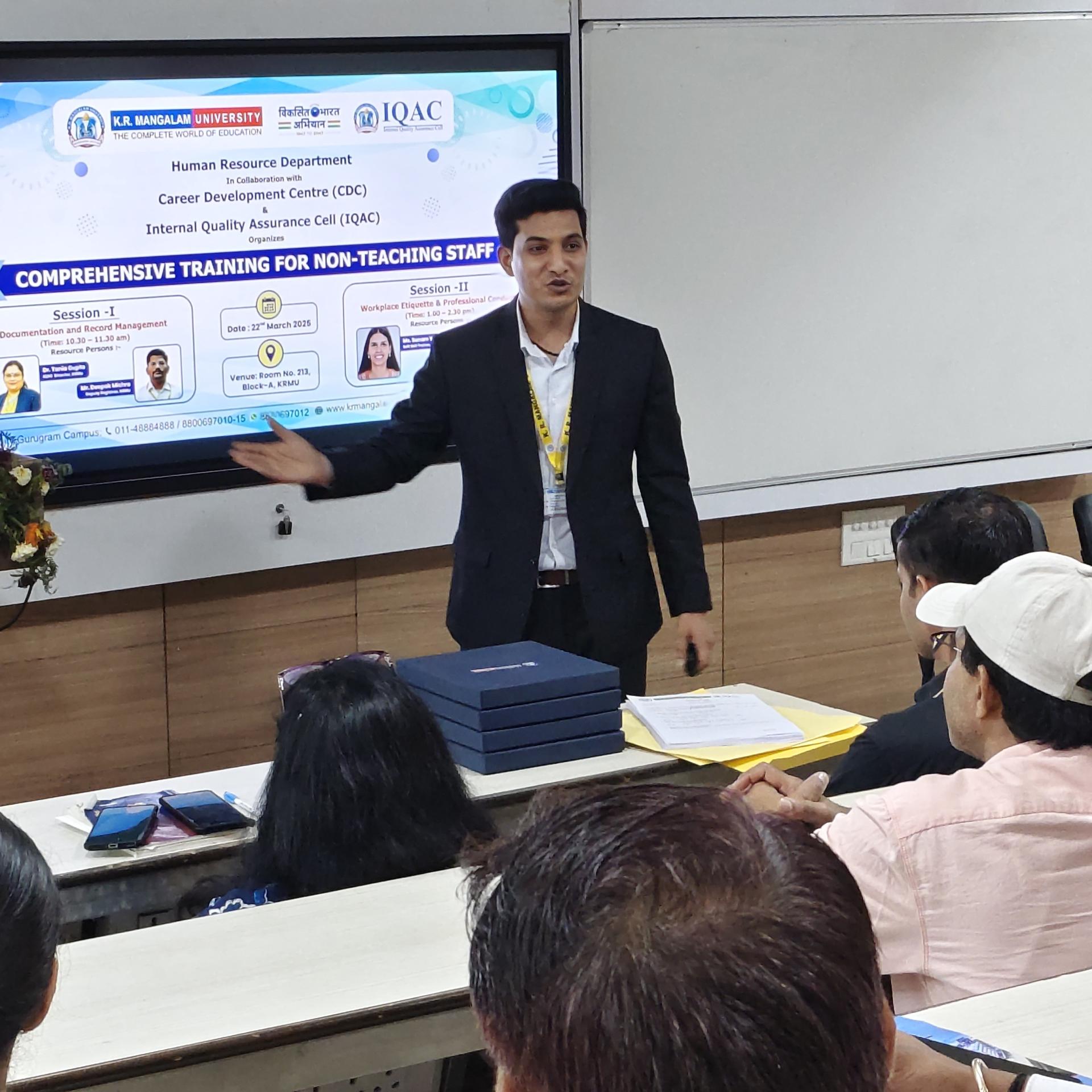 Final Report Training Non-teaching 22.3.2025