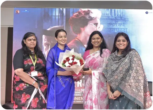 Kangana Ranaut at KRMU special session