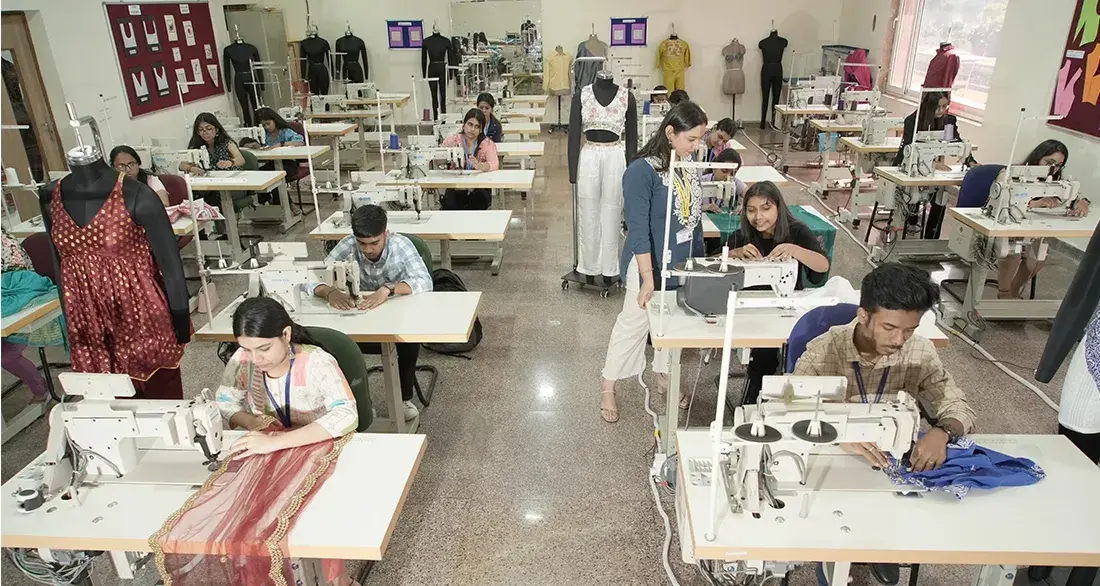 Fashioning the future with precision and flair in our Garment Construction Lab