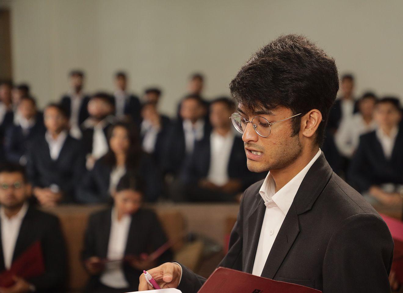 BA LLB Hons regular internships and court visits with law firms courts corporate legal departments NGOs and government bodies at KRMU