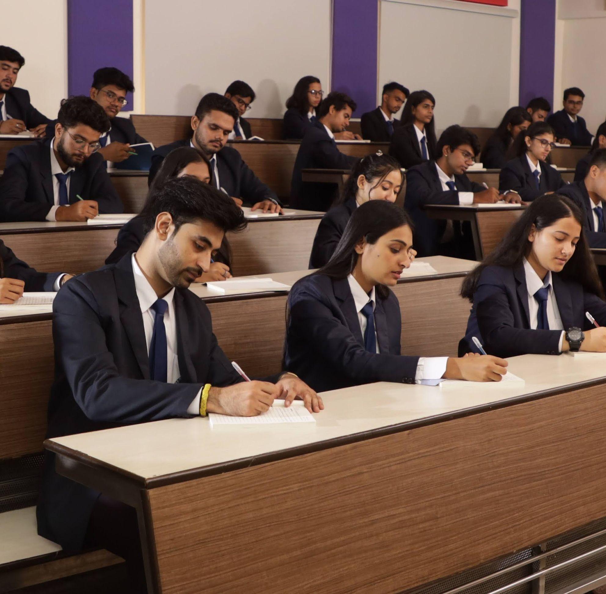 MBA in Digital Marketing classroom session at K.R. Mangalam University