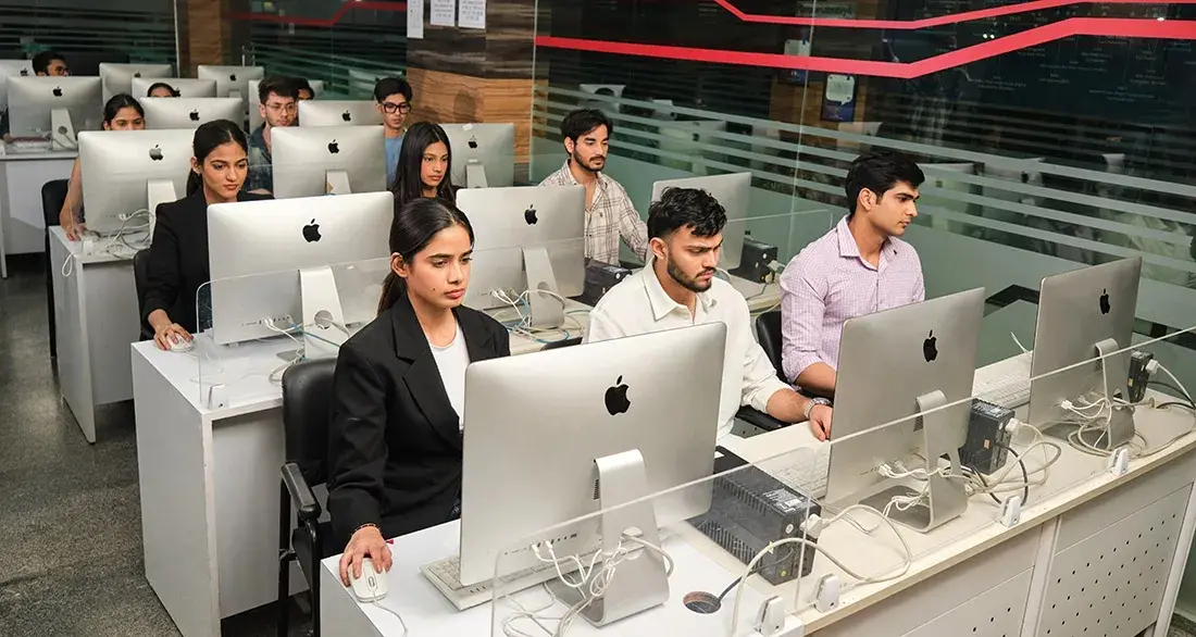 Advanced computer labs equipped with the latest computing systems