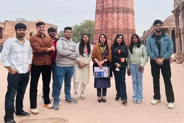 An Academic Visit To Qutub Complex