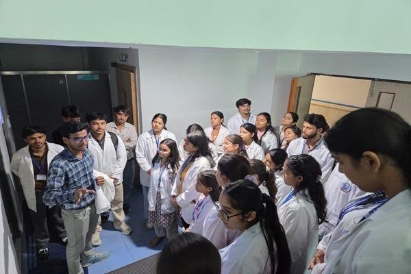 Field Visit to Sports Injury Center