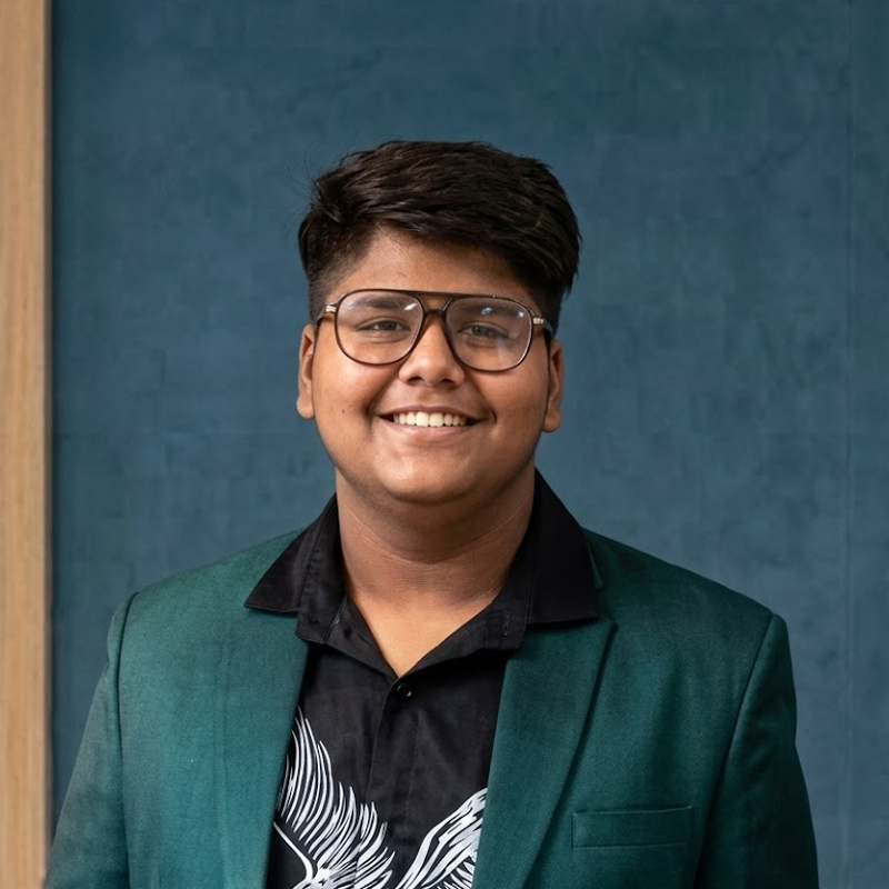 Tanmay, B. Pharmacy student at KRMU SMAS