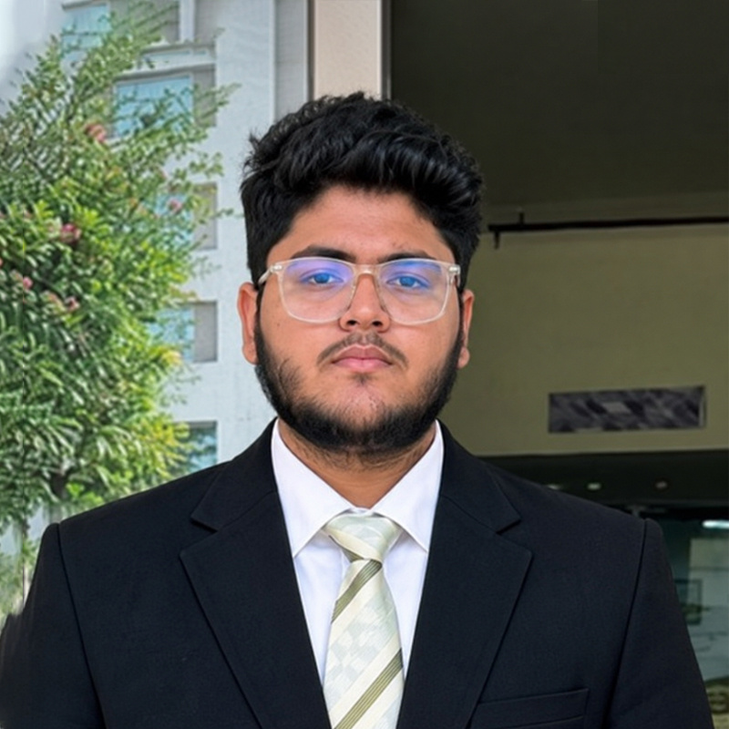 Yash, B.Pharm student at KRMU SMAS
