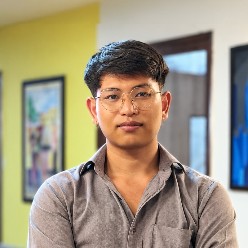 Loyangamba Thongamcha, B.Arch student at KRMU SOAD
