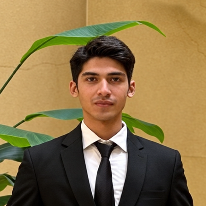 Raghav Sharma, BHMCT student at KRMU SOHMCT