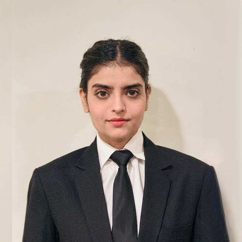 Saloni, BHMCT student at KRMU SOHMCT