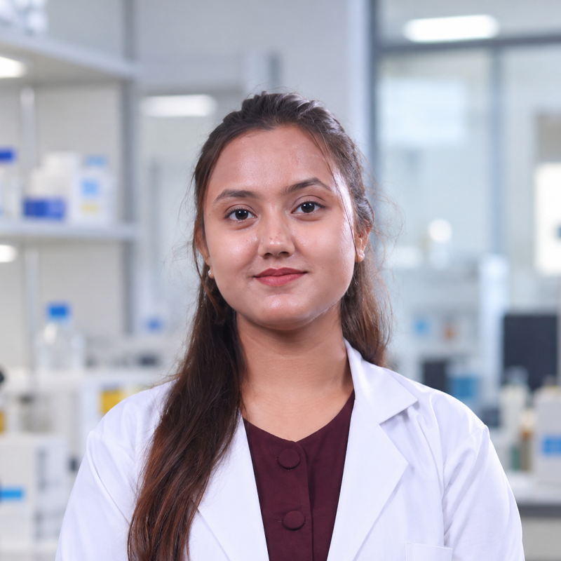 Disha Verma, BPT student at KRMU SPRS