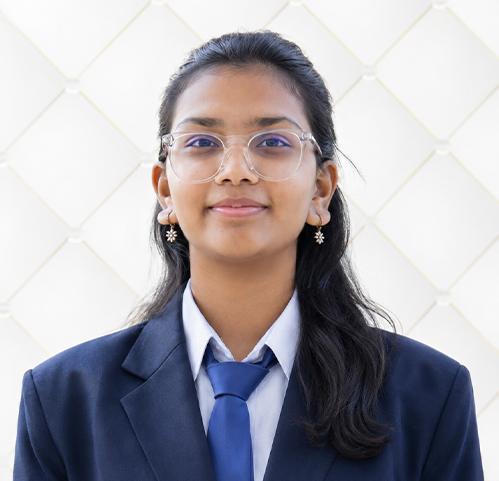 Portrait of Upadhyayula Nijaagna, KRMU graduate