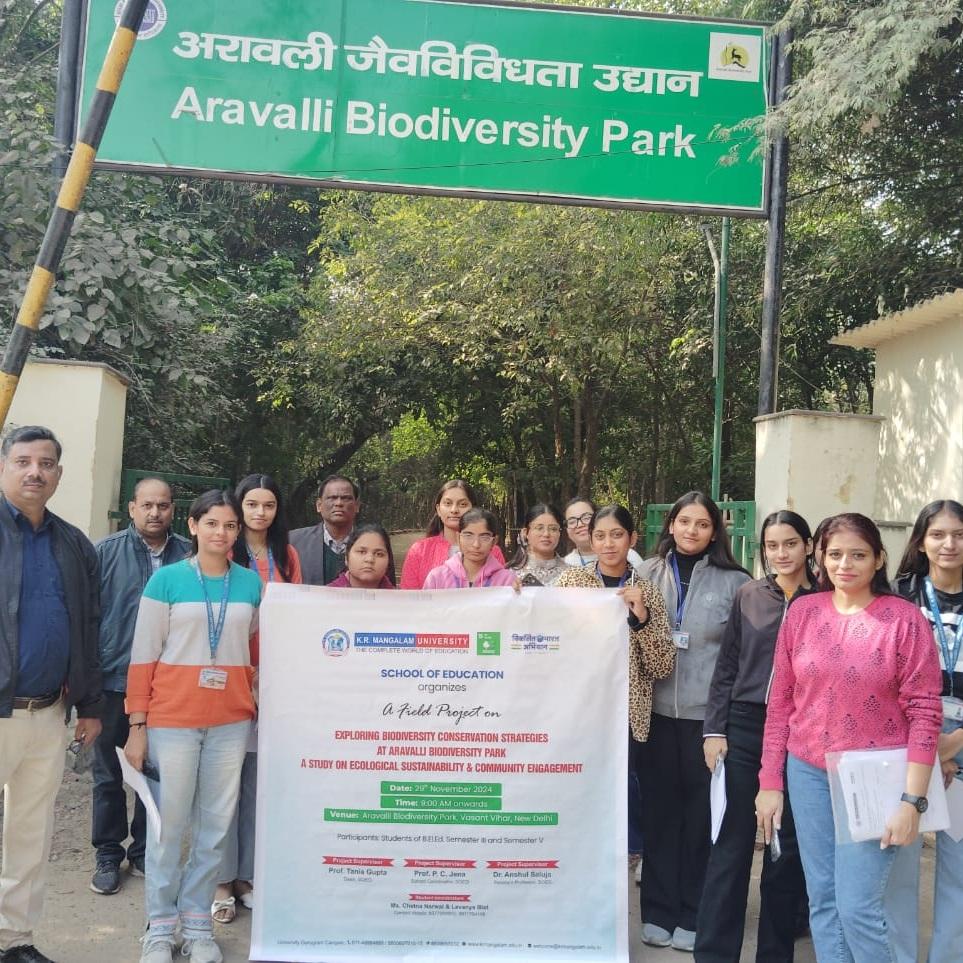 Visit to the Aravalli Biodiversity Park