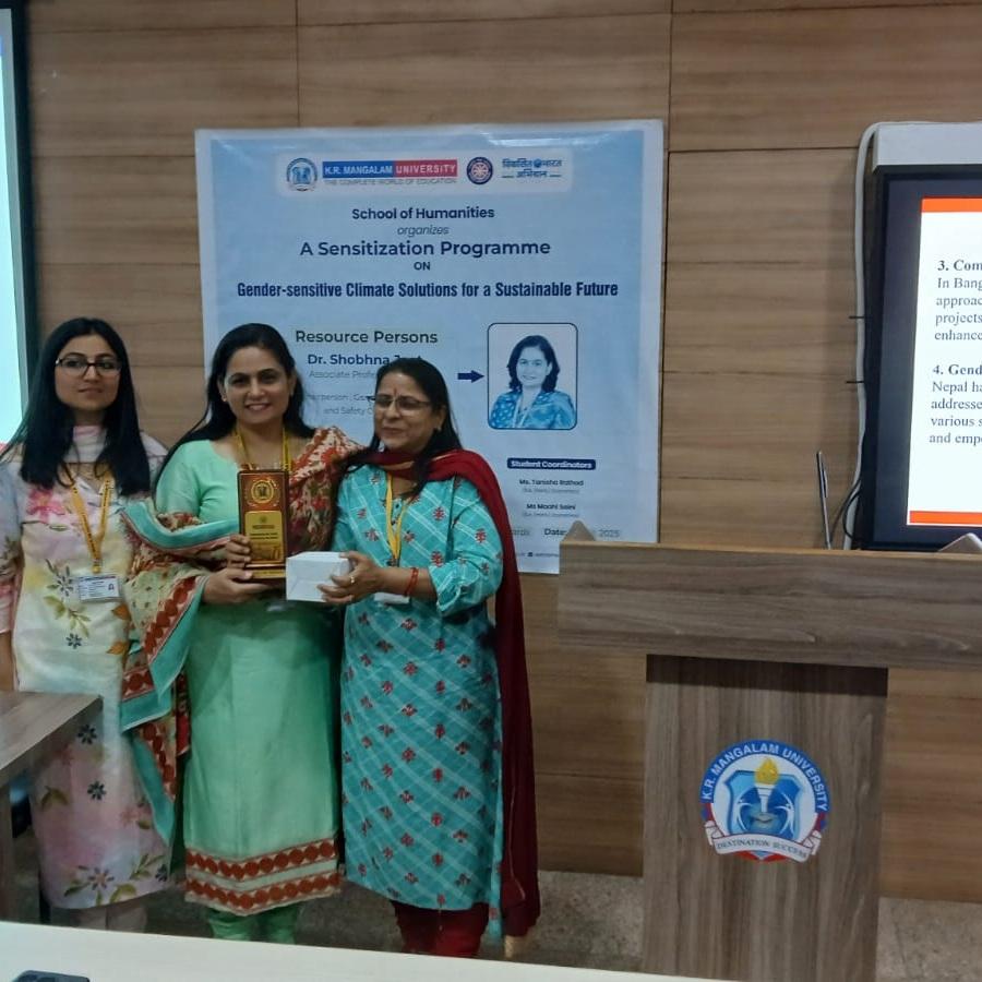 Sensitization Program on Gender-Sensitive Climate Solutions for a Sustainable Future