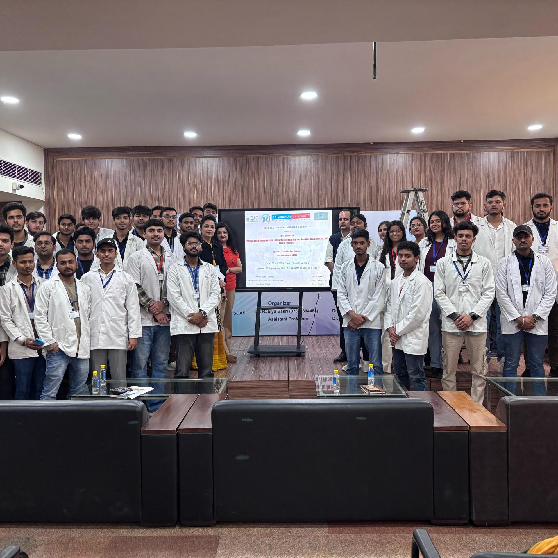 Professional Communication in Pharmacy: Impacting Job-Oriented Visualization Skill - A Global Scenario