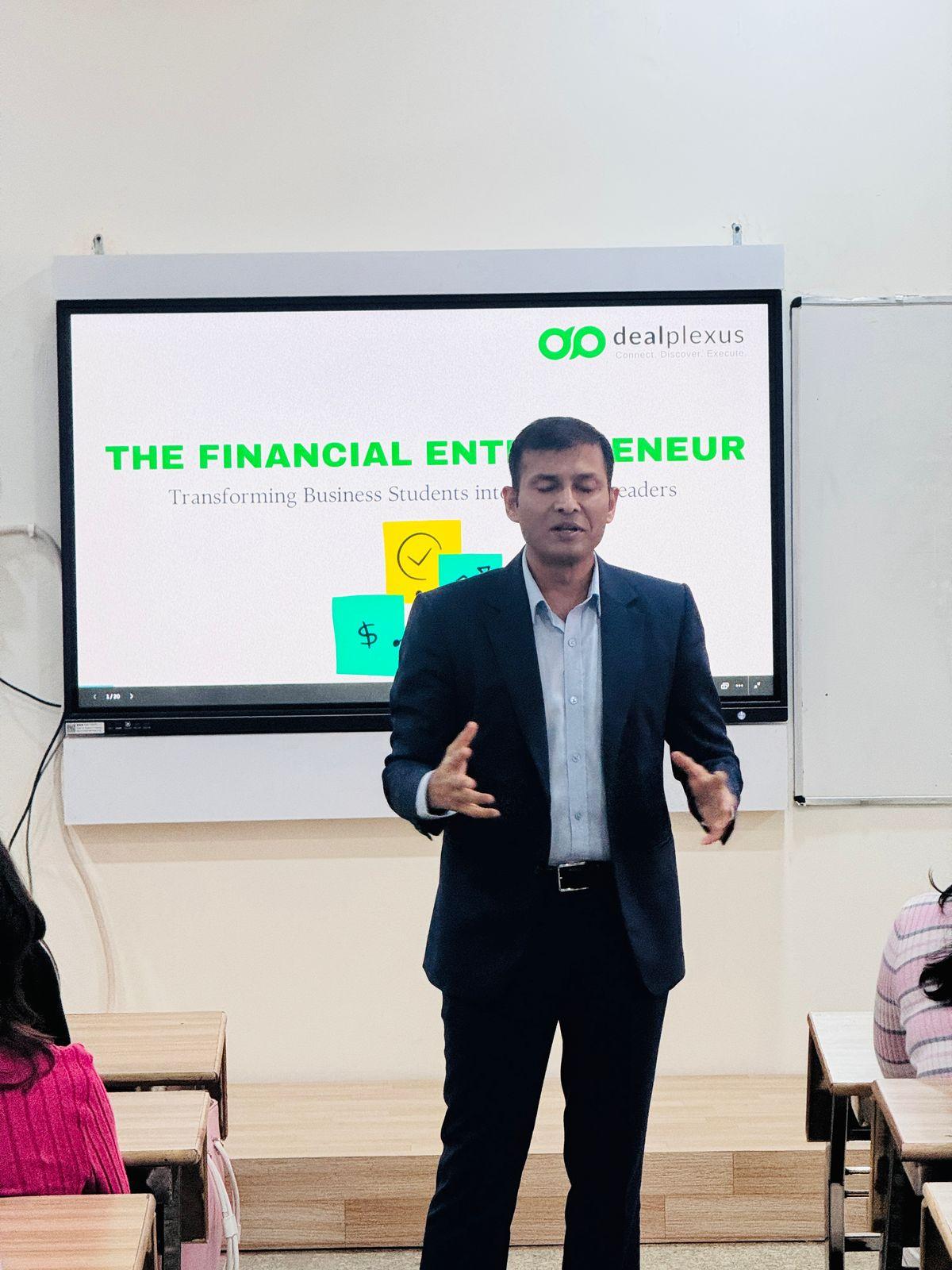 Report on The Financial Entrepreneur