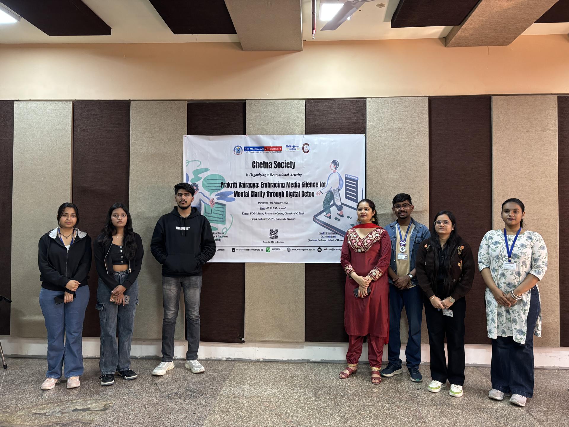 Prakriti Vairagya – Embracing Media Silence for Mental Clarity through Digital Detox