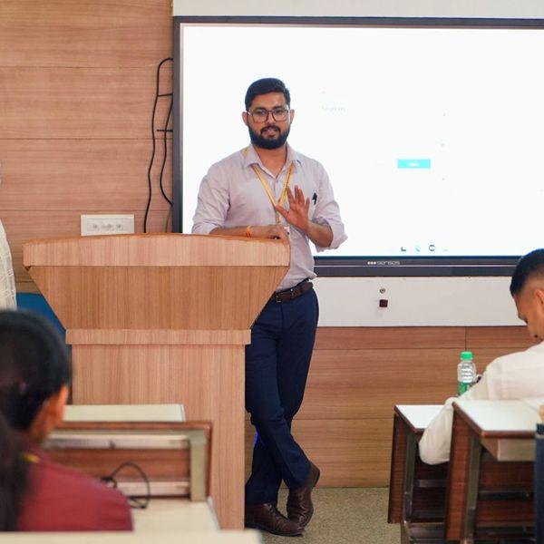 BBA HR guest lecture session by renowned industry professionals and business leaders at KRMU