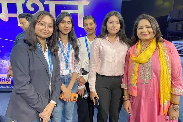 Industrial Visit To News 24 Channel