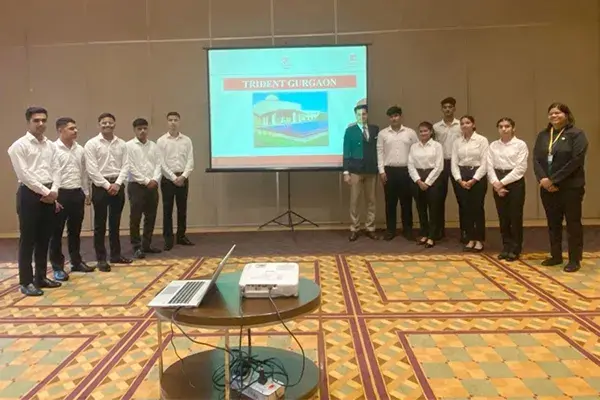 Industrial visit to Trident Gurgaon