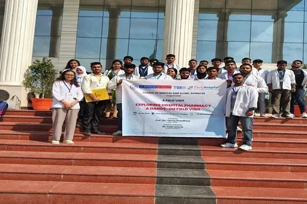 Field visit to Park Hospital