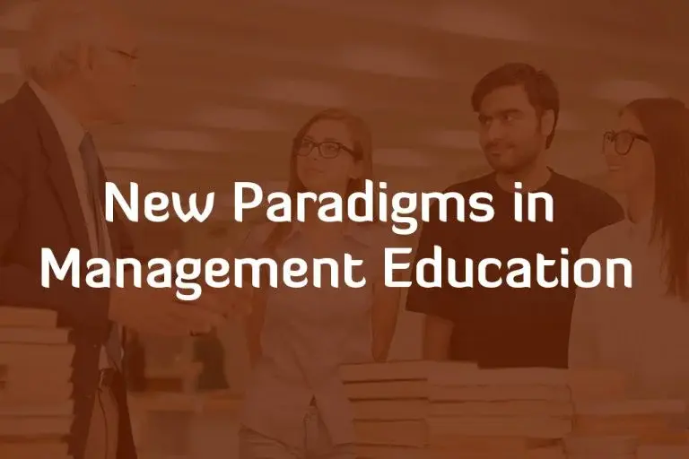 New Paradigms In Management Education