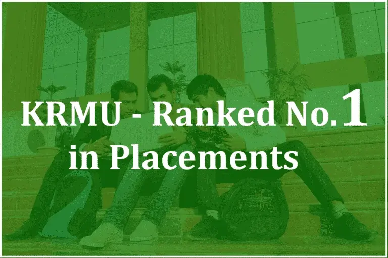 KRMU – Ranked No.1 In Placements