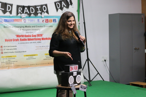 Workshop on “Voice Craft: Radio Advertisement”