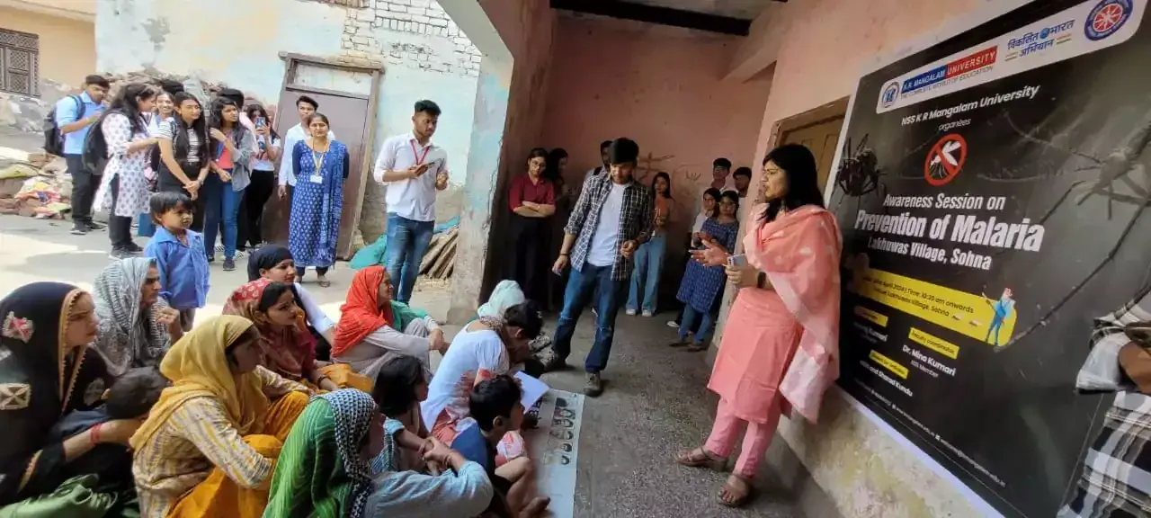 Awareness Session on Prevention from Malaria