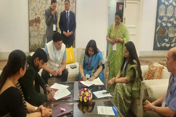 MoU Signing Ceremony with National Forensic Sciences University