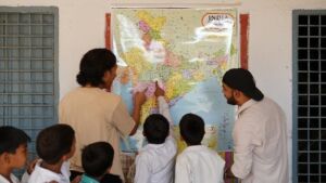 Students contributed to the community-driven revitalization for education and transformation