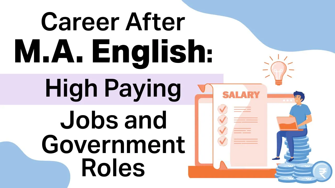 Career After MA English High Paying Jobs and Government Roles career after MA english