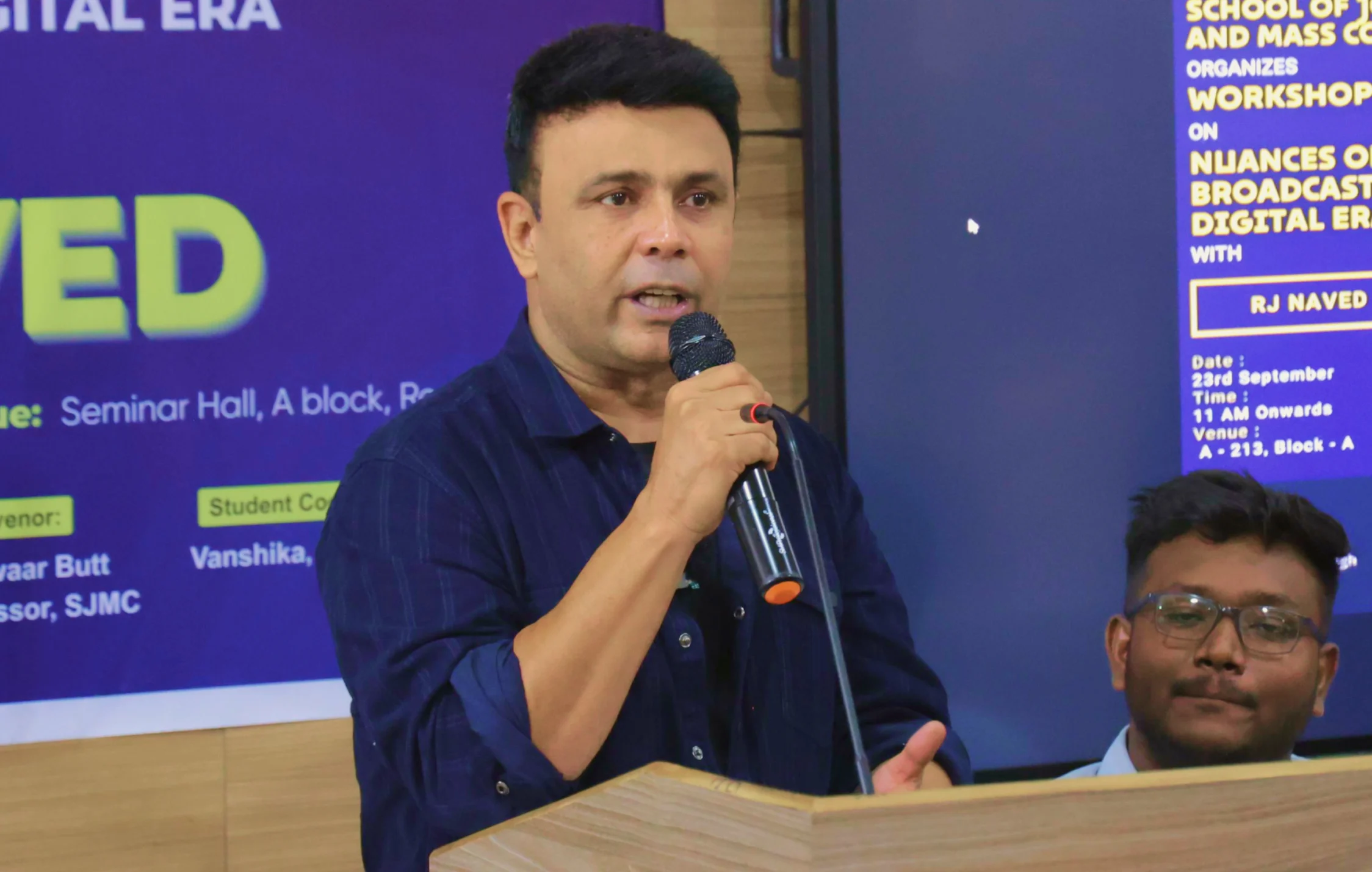Campus event — RJ at KRMU