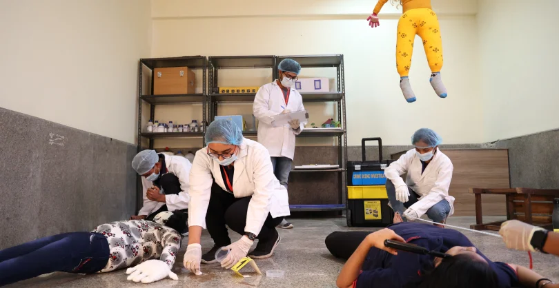 B.Sc. ( HONS.WITH RESEARCH ) FORENSIC SCIENCE B.Sc. ( HONS.WITH RESEARCH ) FORENSIC SCIENCE