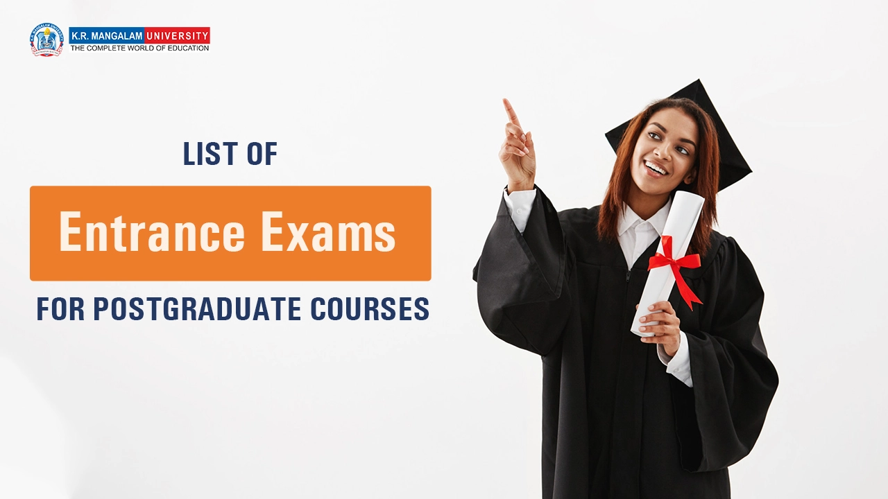 List of Entrance Exams for Postgraduate courses