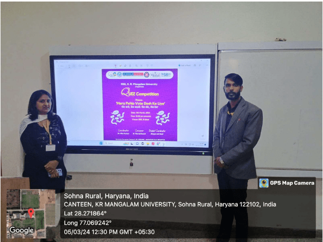 16. Awareness & Quiz – “Mera Pehla Vote Desh Ke Liye”