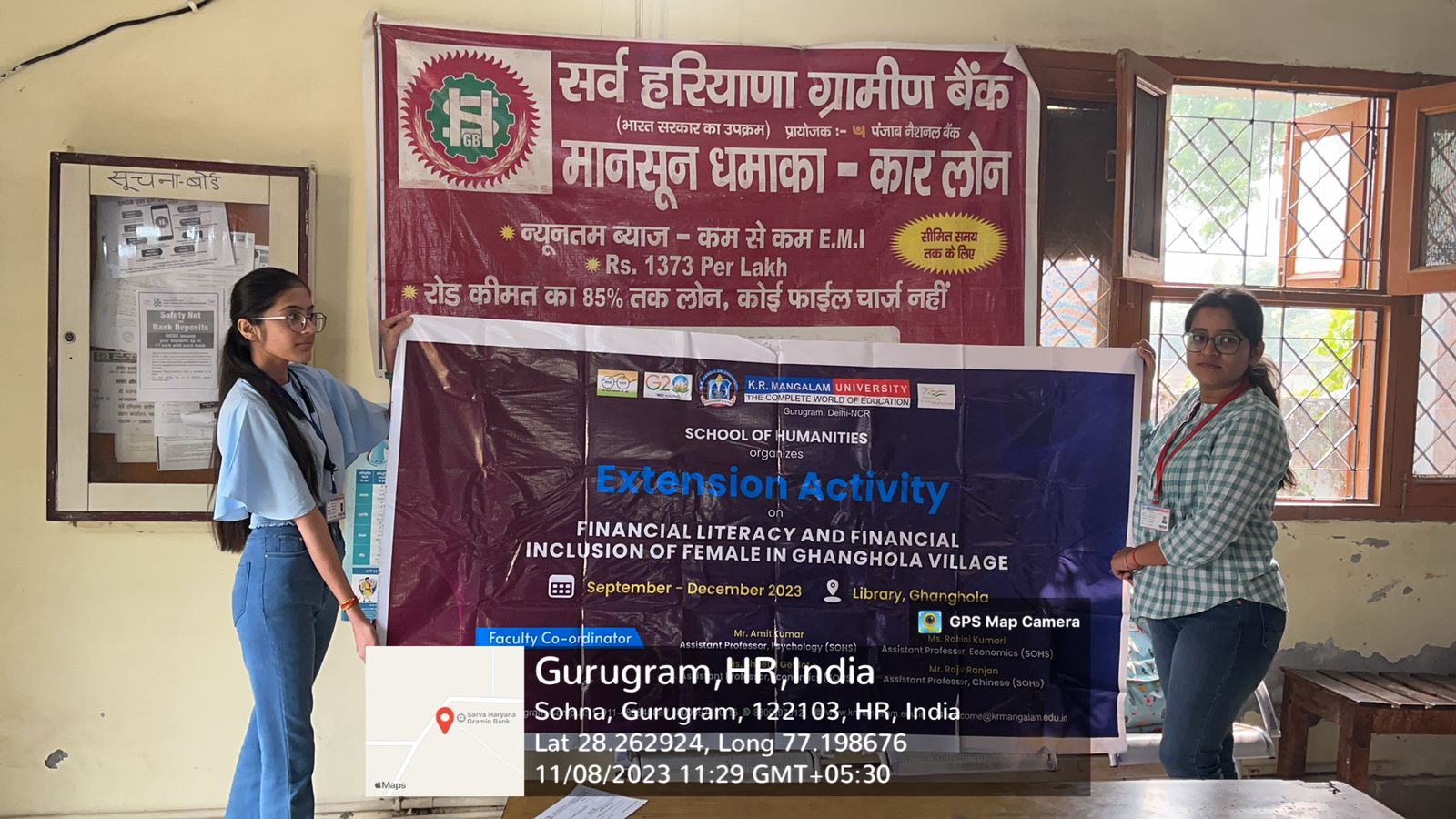 2.. Sensitization towards micro-finance and Financial Literacy in ghangola village