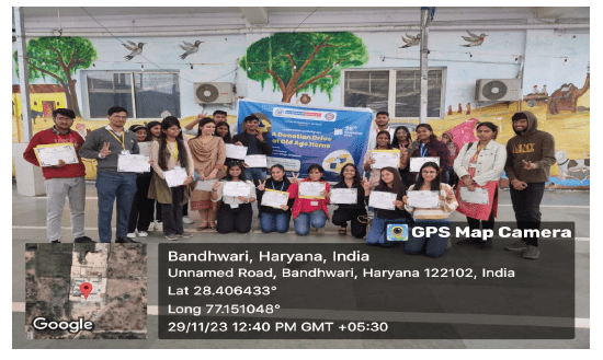 39. Donation Drive – Old Age Home