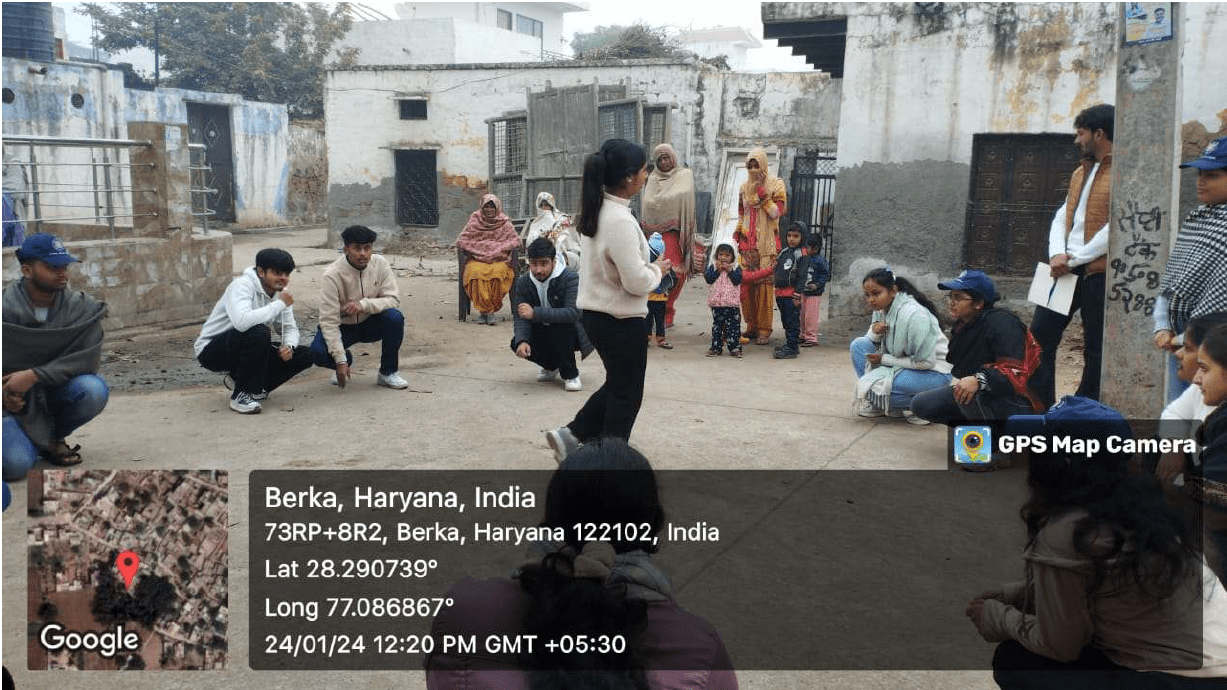 4. Nukkad Natak on National Girl Child Day