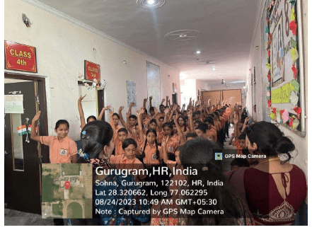 49. Wall Art Colour Cascades